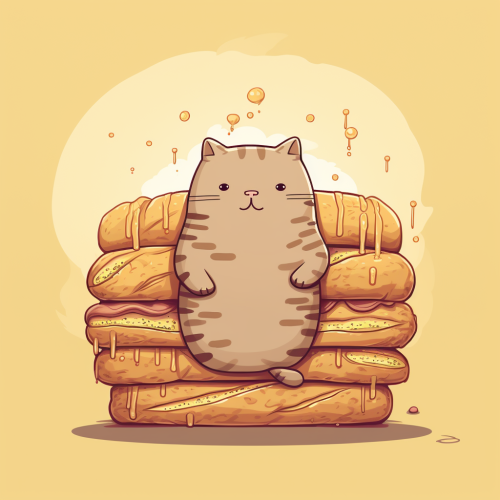 Adorable Pusheen Eclair Human Cross