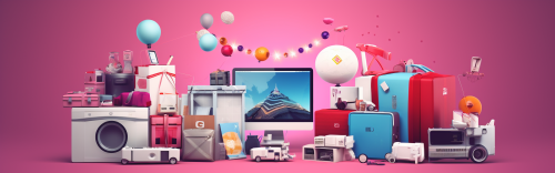 Vibrant and Happy Ecommerce Banner
