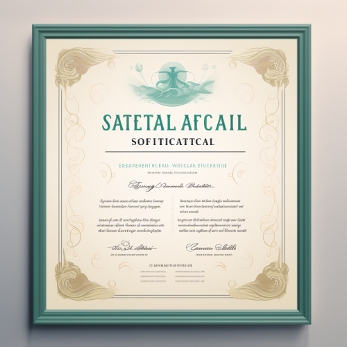 Education Certificate Picture