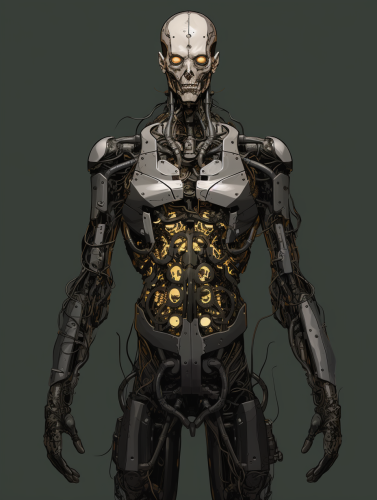 Cybernetic Human Concept Art
