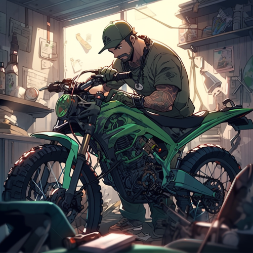 Skilled technician repairing electric bicycle Skilled technician repairing electric bicycle