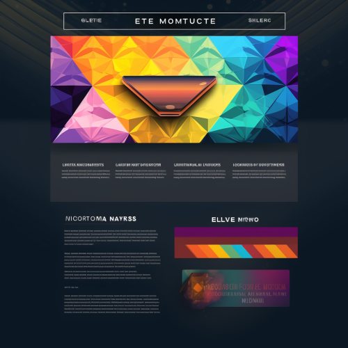 Rainbow Flag Electronic Newsletter Template Rainbow Flag Electronic Newsletter Template