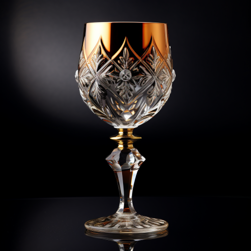 Elegant Italian Style Liquor Glass