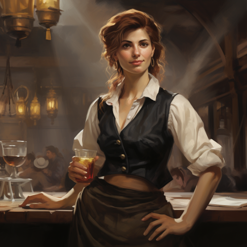 Anorexics Nia Vardalos as a tavern waiter