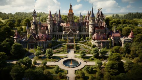 Detailed 16th Century Estate Plan