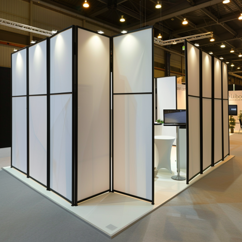 Exhibition Folding Stands Creative Minimal Modern