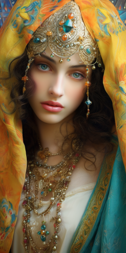 Exotic Beautiful Girls Close Up