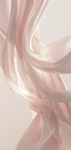 Soft light fabric petal wallpaper