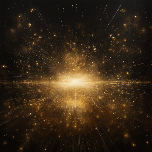 Yellow lights shining on white