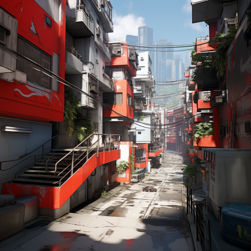 Spectacular Favela Environment Artwork Spectacular Favela Environment Artwork