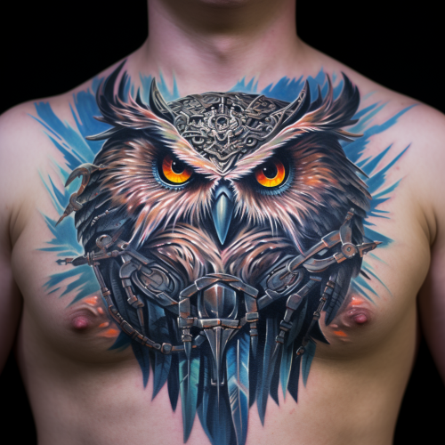 Owl tattoo art design Owl tattoo art design