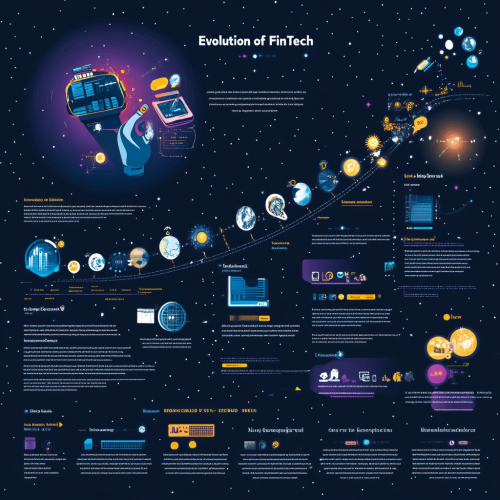 Evolution of FinTech Infographic Design