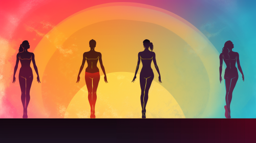 Silhouettes in Fitness Transformation