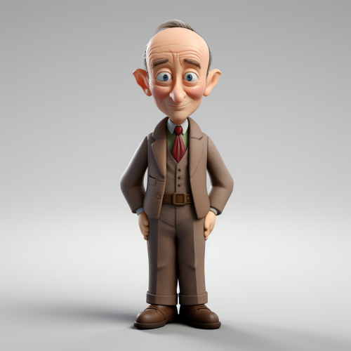 Oppenheimer with a flirty expression