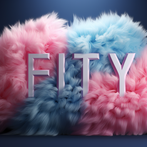 fluffy abstract banner