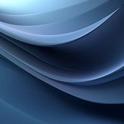 Fluid Blue-Gray Blend with Depth