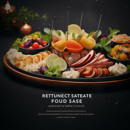 Mouthwatering Food Plates for Catering Restaurant