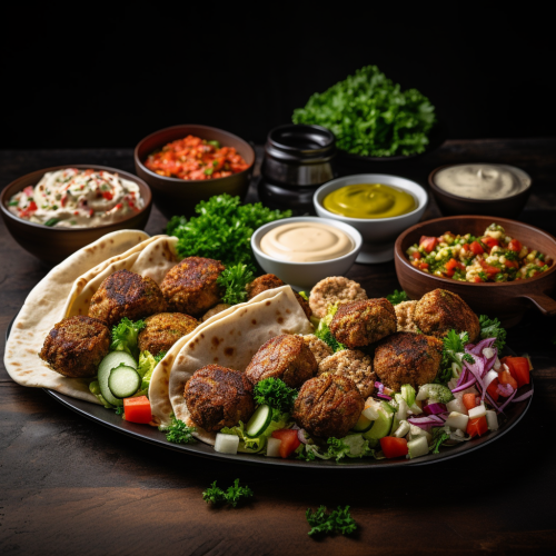 Shawarma Falafel Oriental Foods Spread