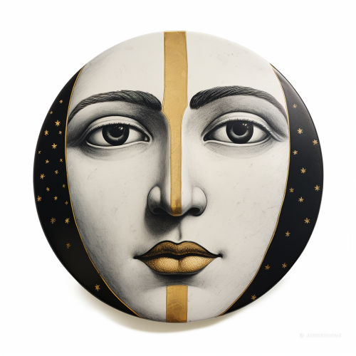 Fornasetti face art print Fornasetti face art print