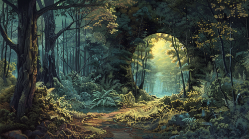 Forest hearing sounds nature