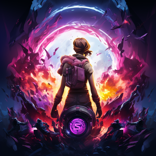 Opposite Facing Freefire Gamers in Epic Battle