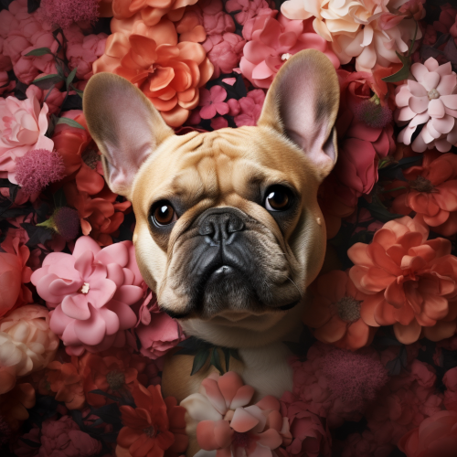 Cute French Bulldog Peaches