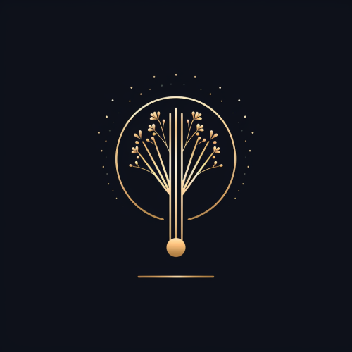 Minimal Funeral Music Logo Vector