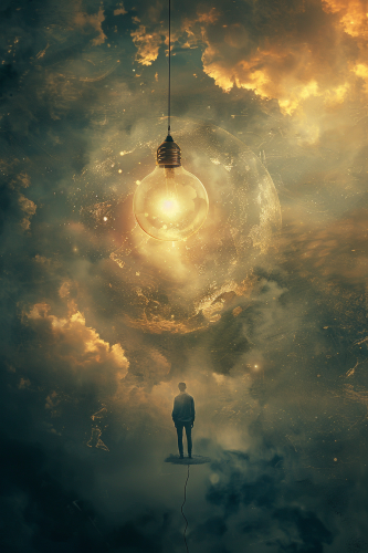 Future Hope Poster Symbolic Image Future Hope Poster Symbolic Image