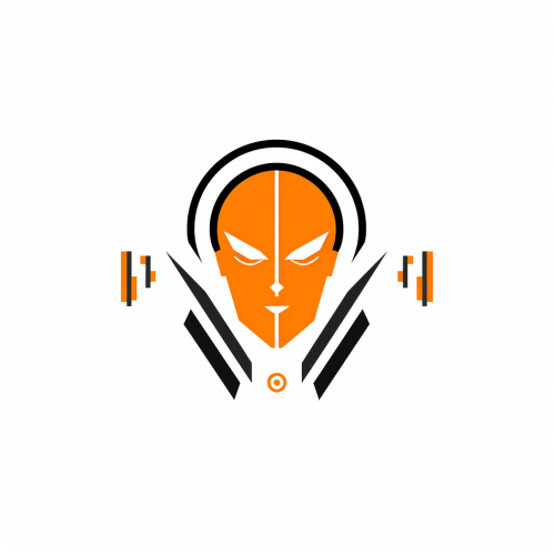 Futuristic AI Blockchain Digital Passports Logo