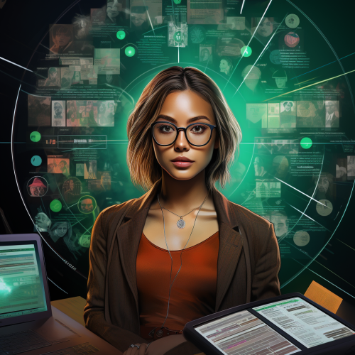 Auditor detecting fraud with data