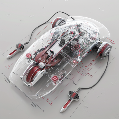 Futuristic Mouse Trap Parts Labels