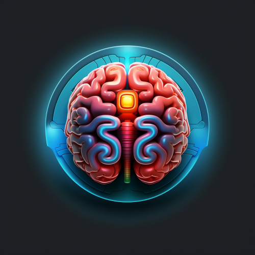 Brain icon for game app