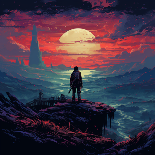 Game Character on Valley, Modern Era Destruction