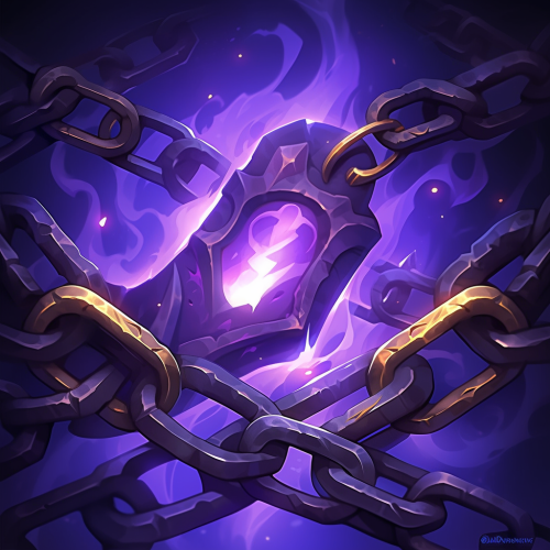 Dark Fantasy Chain Link Icon