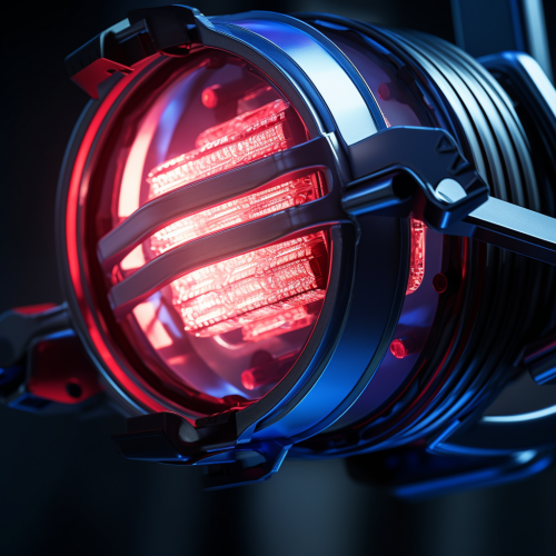 Close-up of gashandle on crossmotor