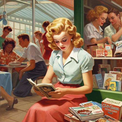 Artistic depiction of genre style by Arthur Sarnoff