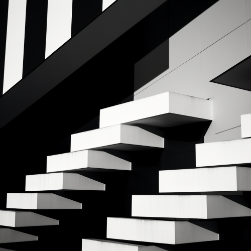 Geometric composition with diagonal lines Geometric composition with diagonal lines