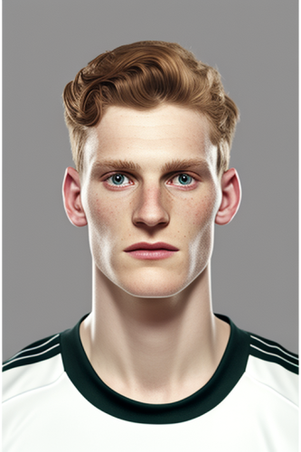 Portrait of a German Footballer