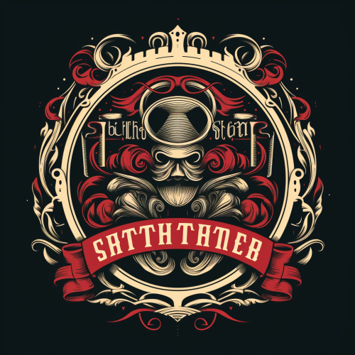 Ghetto Barbershop Logo Calligraphy