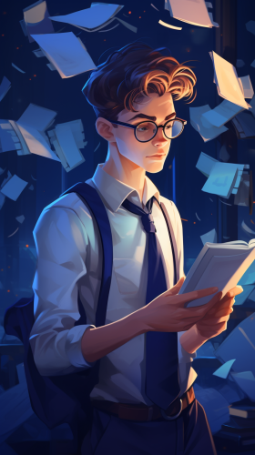 Glowing iPad in Documents