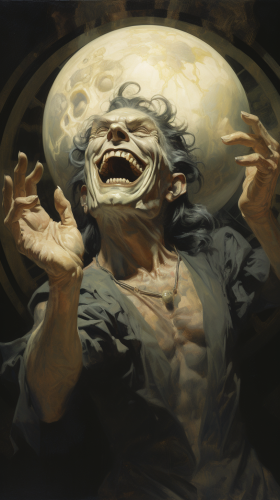 God of Madness Ball Face Laughing