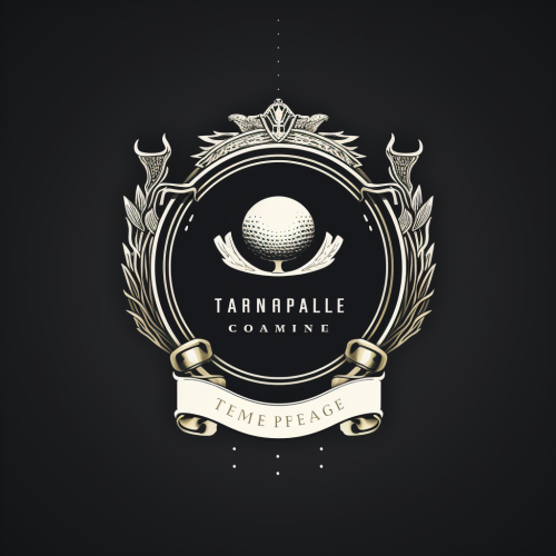 Elegant golf tournament championship ring image