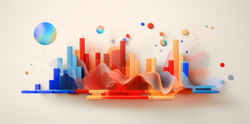 Abstract minimal surreal image for Google Analytics