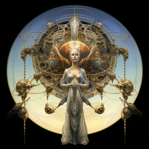 Gothic art depicting the Prime Directive