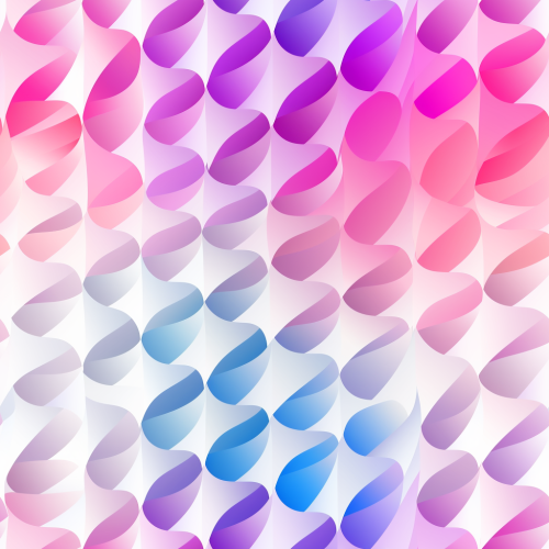 Beautiful gradient pattern with white edges