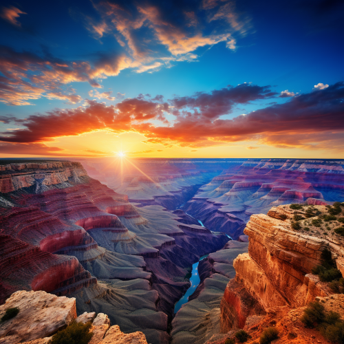 Beautiful Grand Canyon Sunset Picture Beautiful Grand Canyon Sunset Picture