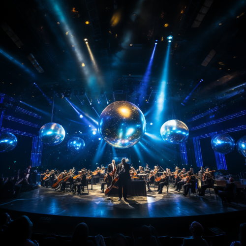 Musical performance at Las Vegas Sphere