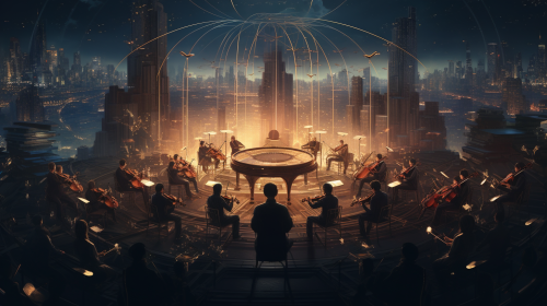 Grand Orchestra AI Collaboration Image Grand Orchestra AI Collaboration Image