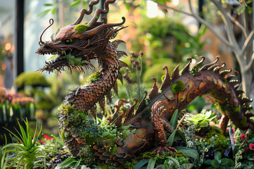 Majestic Dragon Energy Nature Copper