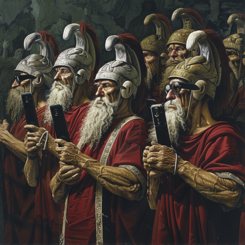 Internet trolls in Greek chorus